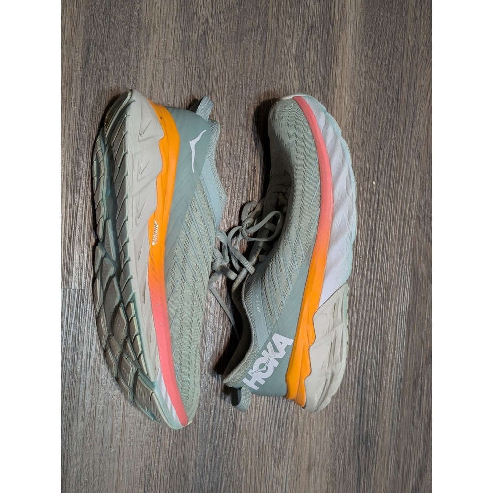 Hoka One One Arahi 4 Womens Running Shoes Blue Haze Lunar Rock 1106474 Size 10